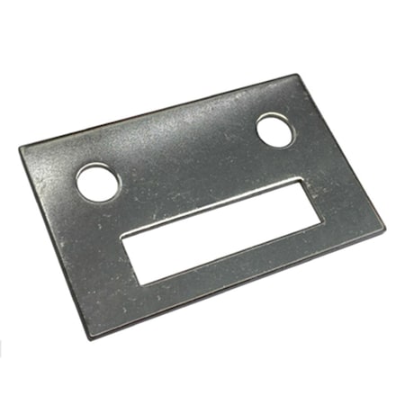 Olympus Locks Large Slot Strike Plate - Stainless Steel OL12 5 SS